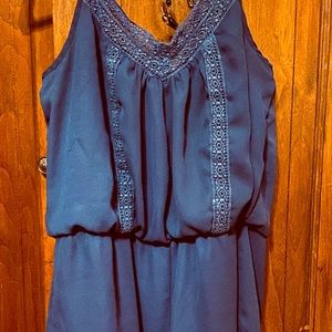 Boutique bought Navy Blue Romper lg